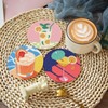 CAMOYAI 8 pcs Diamond Art Coasters Kits with Holder, DIY