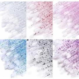 Eye Art 100 Microbrush Glitter Para Extensiones De Pestañas