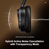 Bluetooth Headphones, Hybrid Active Noise Cancelling Wireless Headphones Over Ear