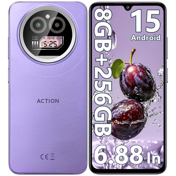 IIIF150 Action A5 Pro Android 15 Smartphone Without Contract, 9GB