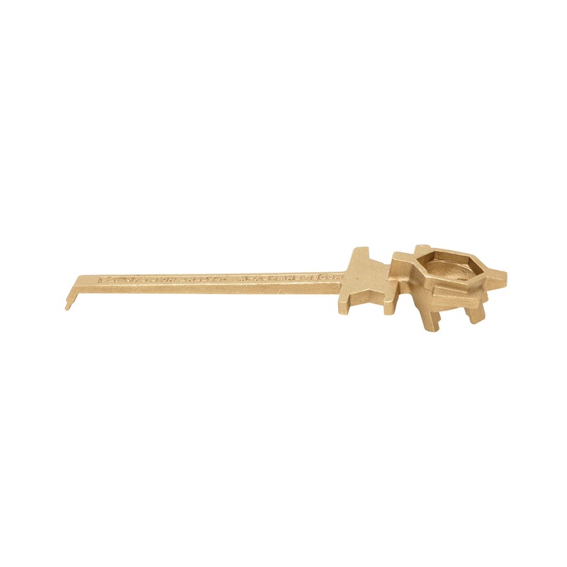 Vestil BNW-BX-W Bronze Alloy Non-Sparking Straight Drum Bung Nut Wrench