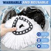 Spin Mop Head Replacement & Shower Floor Scrubberï¼for O Cedar