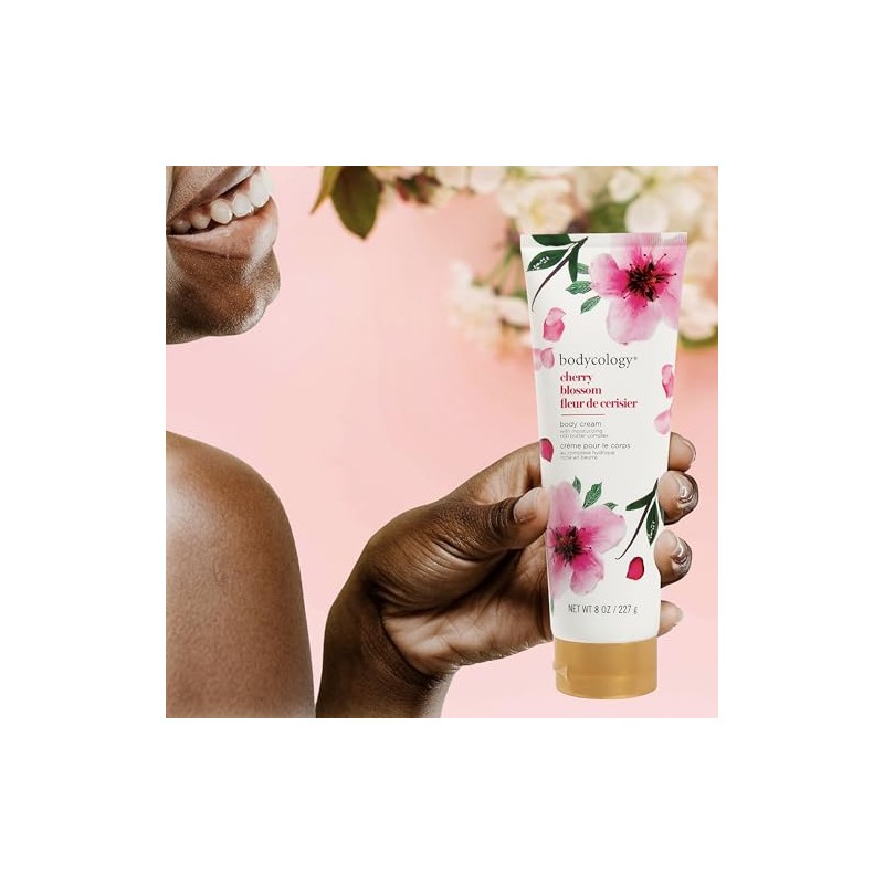 Bodycology Crema Corporal de Karité, Cherry Blossom, 8 oz