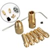 Small Electric Drill Bit Collet Micro Twist Drill Chuck Set