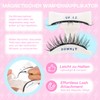 CALAILIS Magnetic Eyelashes, 1 Pair of Magnetic Eyelashes with Pliers,