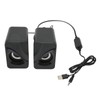 Computer Speaker USB Powered Wired Volume Control Mini Desktop Speaker