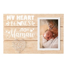 Mamaw Gifts, Mothers Day Gifts for Mamaw, 4x6 Picture Frame on Mother's Day, Christmas, Birthday