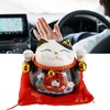 Lucky Cat Coin Bank 4.5in Exquisite Cute Bring Luck Good