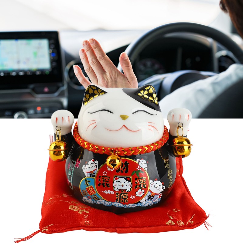 Lucky Cat Coin Bank 4.5in Exquisite Cute Bring Luck Good