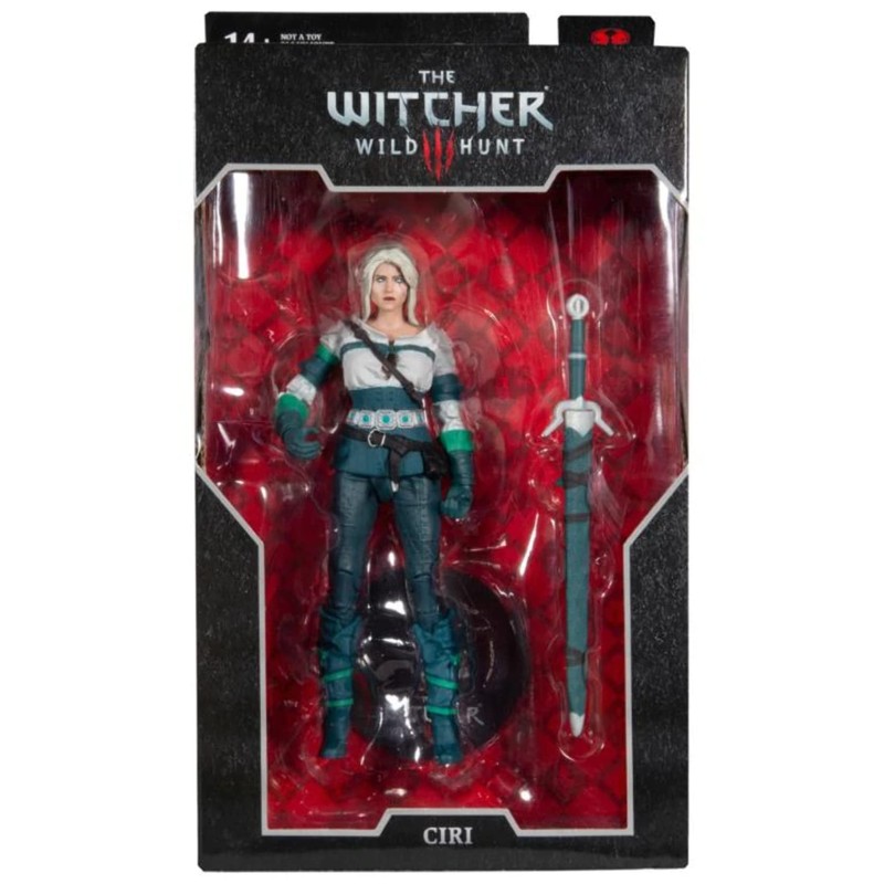 McFarlane Toys The Witcher Gaming CIRI (Elder Blood) 7" Action