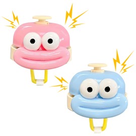 Jicyor Children's Bicycle Bell, Pack of 2, Bell, Children's Bell, Styling, Cute, Funny, A Beautiful Decoration for the Decoration of Bicycles