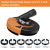 Grinder Dust Shroud, Dust Collection Attachment for Surface Grinders,Universal 4.5"/5"