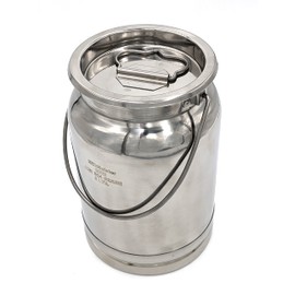 The Dairy Shoppe Stainless Steel Milk Can Totes (5 Liter)