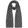 s.Oliver Women's Scarf, Grey/Black, 1