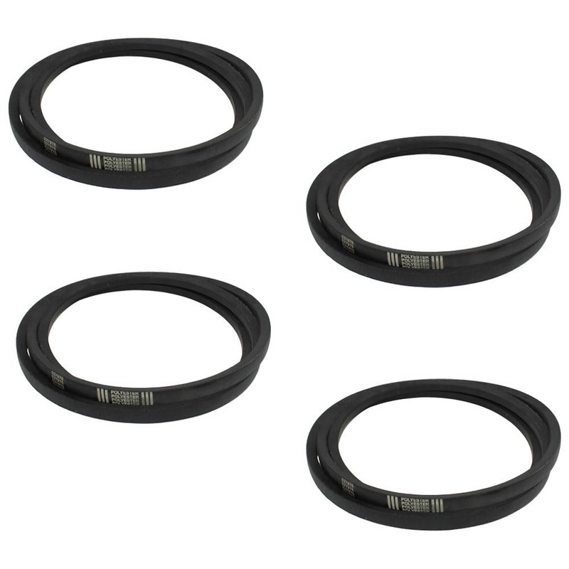 Disc Mower Drive Belt Set 4 527976 Fits New Idea