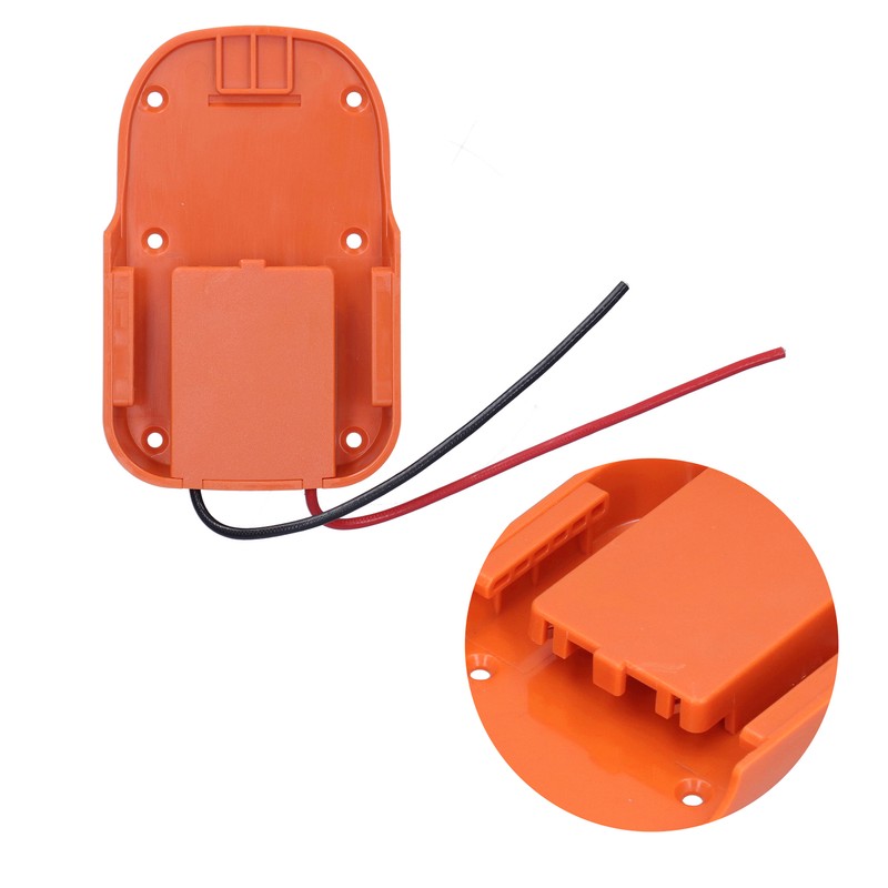 Battery Adapter with Fixing Hole Power Dock Adapter for RIDGID
