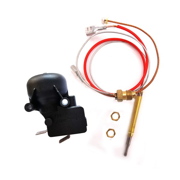 USAGUY Propane Tank Top Patio Heater Replacement Parts Safety Faston Type Thermocouple Safety Assembly Kit with FD4 Dump Switch