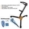 Alto Sax Stand Set Metal Holder Rack Saxophone Cleaning Kit