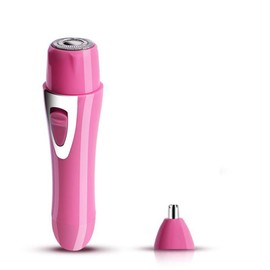 Epilator For Women, 2 In 1 USB Face Hair Removal Device, Lady Shaver For Face Chin Arm Leg Armpit Bikini, Epilator For Women Facial Hair Removal (Red)