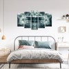 Modern 5 Panel Canvas Wall Art X-Ray Dental Tooth Oral