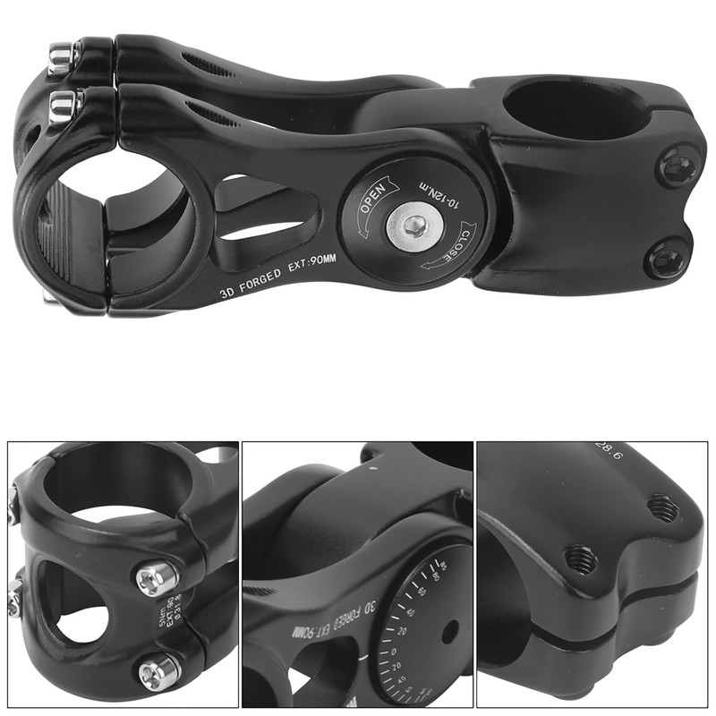 Adjustable Aluminum Alloy Bicycle Handlebar Stem for Mountain Bike Bicycles