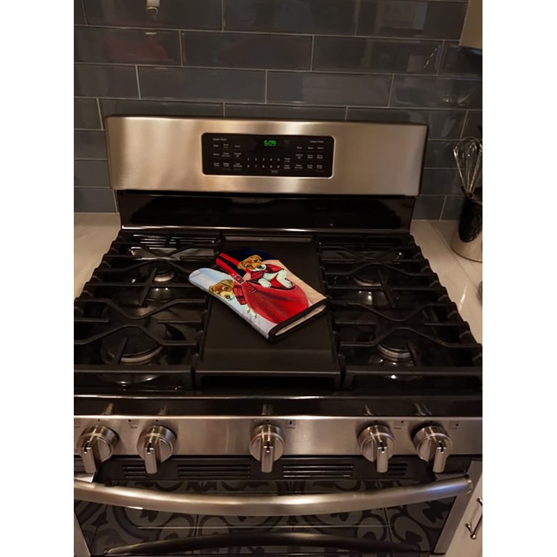 Caroline's Treasures 7251OVMT Jack Russell Terrier Oven Mitt Heat Resistant