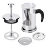 350ML 304 Stainless Steel & Glass Heat Resistant French Press