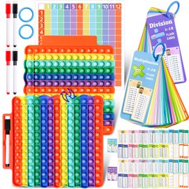 Multiplication Flash Cards + Division Flash Cards + Math Board