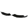 2 Pcs Front Bumper Diffuser Glossy Black Left Right Lip