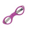 Purple Folding Scissors Stainless Steel One 8 Multifunctional Fishing Scissors