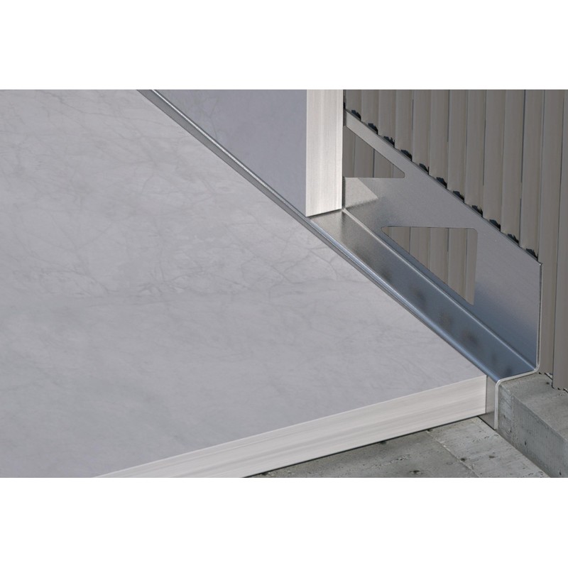 Shower Wall Wedge Profile Gradient Profile Walk-in Shower Brushed 12