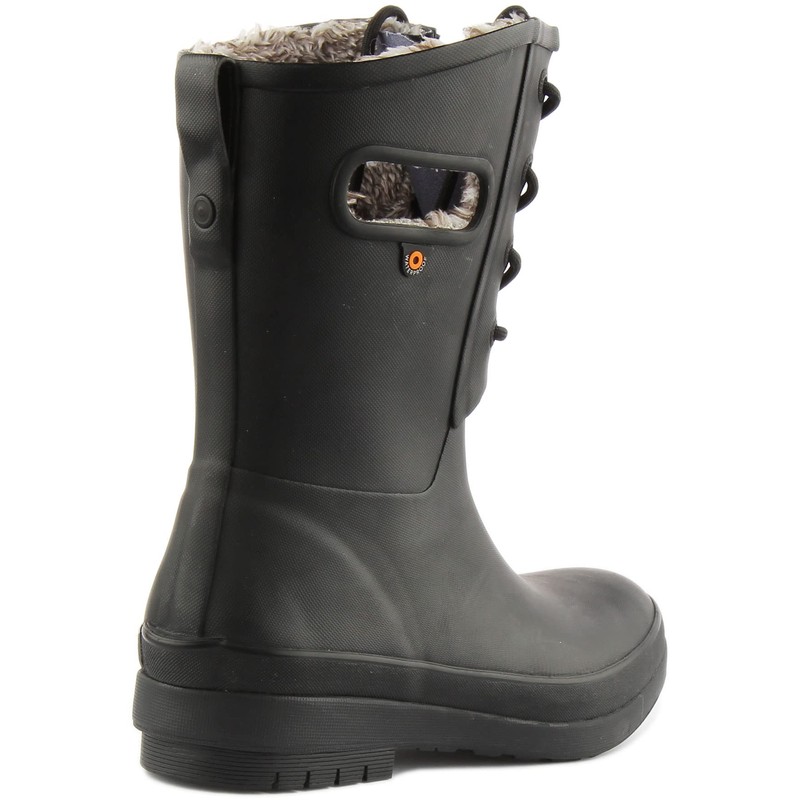 Bogs Women's Amanda II Lace Snow Boot, Black, 7