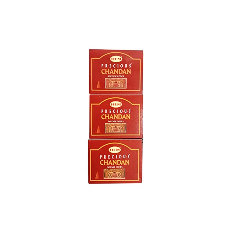 YOU INTERNATIONAL HEM PRECIOUS CHANDAN CONE SET OF 3