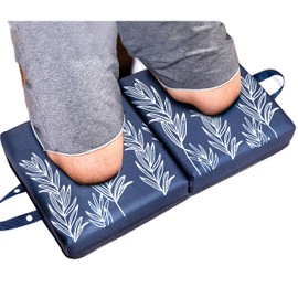 Knee Pads for Men Women Garden Kneeling Pads Extra Thick Knee Pads Memory Foam Kneeling Pad for Bathing Yoga Knee Cushion (Gray)