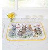 Primitives by Kathy Flower Bunny Drying Mat