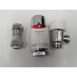 Drayton Thermostatic Valve TRV4 15mm Angled