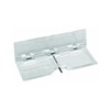 Prime-Line U 9842 Clear Lucite, Glass Surface Patio Door Lock,