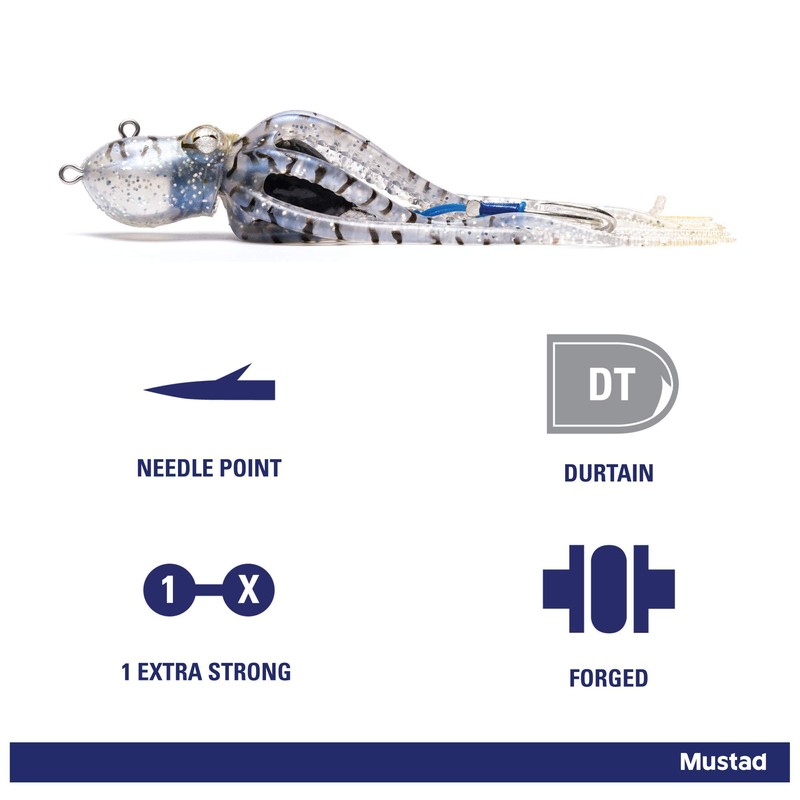Mustad Octopus Live Jig, with Assist Hooks S-4oz - Mimic