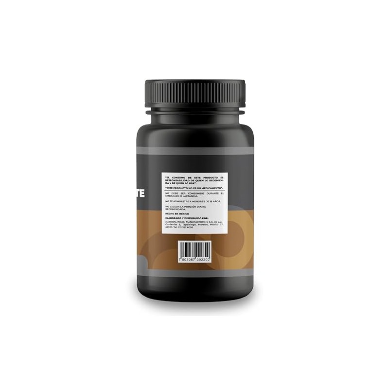 Cápsulas de Cuachalalate 500 mg | Suplemento Alimenticio Herbal |