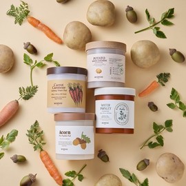 Skinfood [60 sheets of main product + free form product] NEW Shine Muscat/Potato/Carrot Pad/Water Parsley Pad/Acorn Pad_Cross possible, Potato Potato_Water Parsley Main Product Water Parsley Reform Main Product / 스킨푸드 [본품60매+폼 본품증정] NEW샤인머스캣/감자/당근패드/미나리패드/도토리패드_교차가능, 감자감자_미나리폼 본품미나리폼 본품
