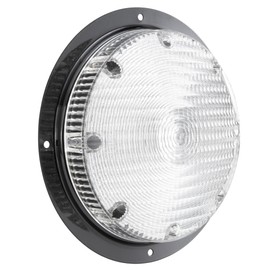 RecPro RV 8.5" Black Porch Light