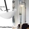 HOMLUCE Modern Plug in Wall Sconce, LED Wall Light with