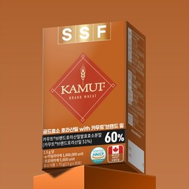 Sunsu Sikpum 골드 카무트 효소 1박스(30포) / 카뮤트 브랜드 호라산밀 Gold Kamut Enzyme 1 Box (30 Sachets) / Kamut Brand Horasan Wheat
