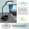 OttLite Good Housekeeping Circular LED Desk Lamp with Wireless Charging