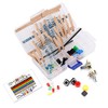 LAFVIN Electronics Component kit with resistors,Pin Header,LEDs, Switch, Potentiometer,for Arduino