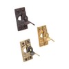 Victorian Style Window Sash Lock in Solid Brass