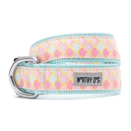 The Worthy Dog's Mermaid Collar Pink X-Small