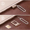 KEQAR 3 Set 4 in 1 Nano SIM Card Adapter,