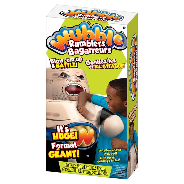 Wubble Rumblers Inflatable Wrestler - Full Nelson