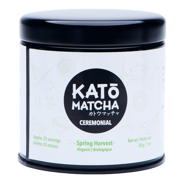 Kato Matcha Organic Matcha Tea Ceremonial Spring Harvest 30g